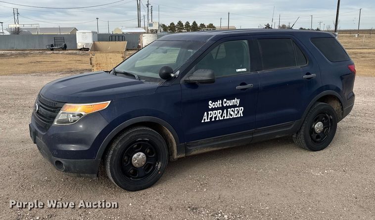 image for item FB0511 2013 Ford Explorer Police SUV