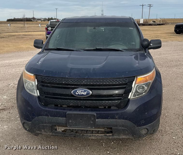 image for item FB0511 2013 Ford Explorer Police SUV