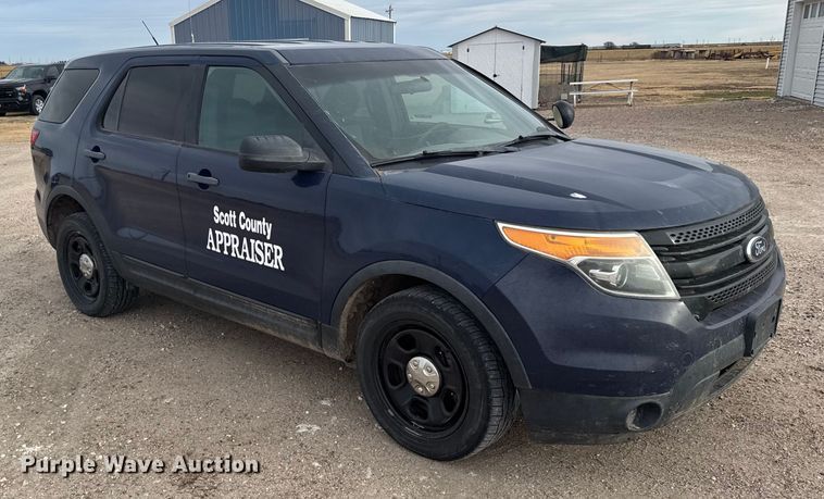image for item FB0511 2013 Ford Explorer Police SUV