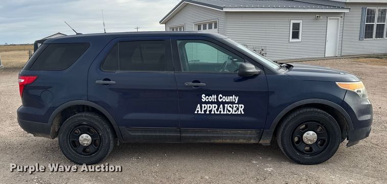 image for item FB0511 2013 Ford Explorer Police SUV