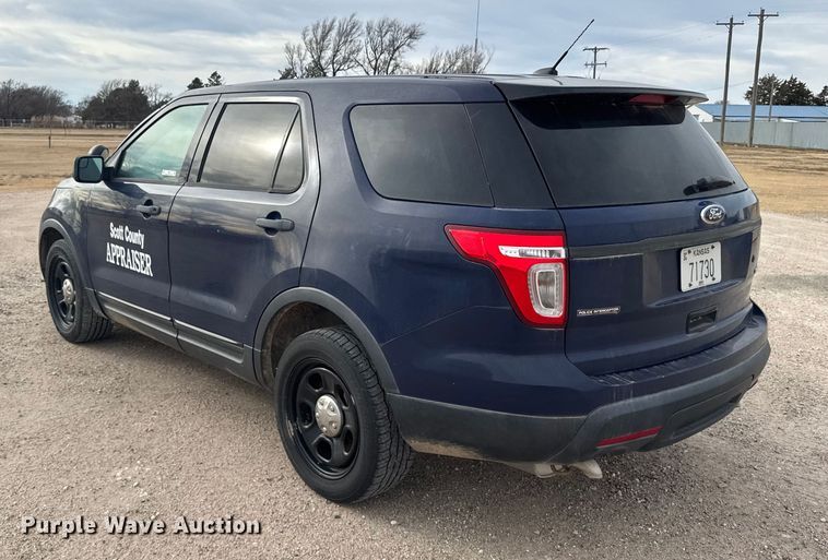 image for item FB0511 2013 Ford Explorer Police SUV