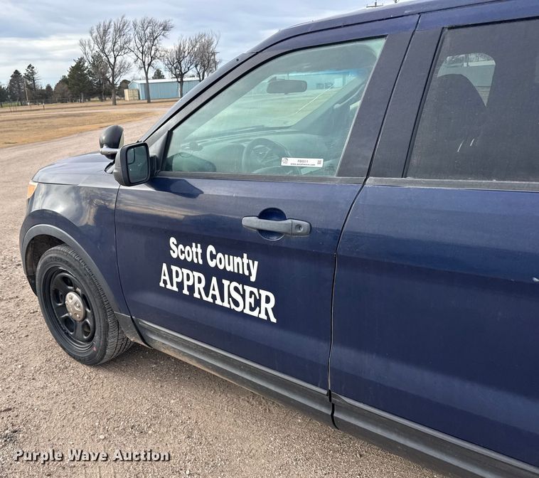 image for item FB0511 2013 Ford Explorer Police SUV