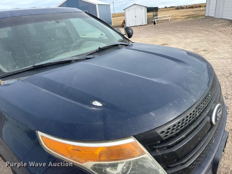 image for item FB0511 2013 Ford Explorer Police SUV