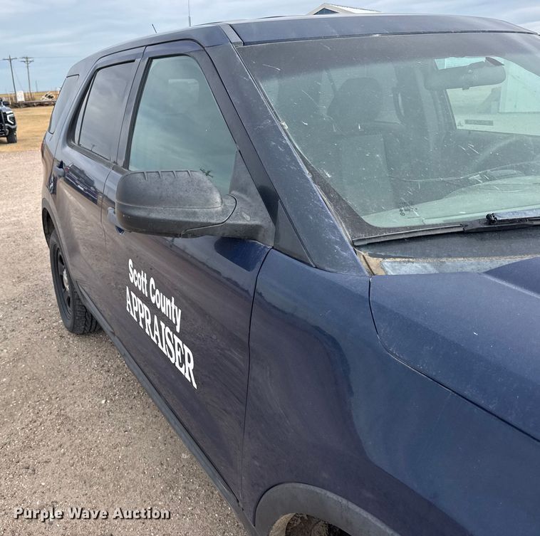 image for item FB0511 2013 Ford Explorer Police SUV