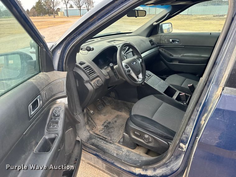 image for item FB0511 2013 Ford Explorer Police SUV