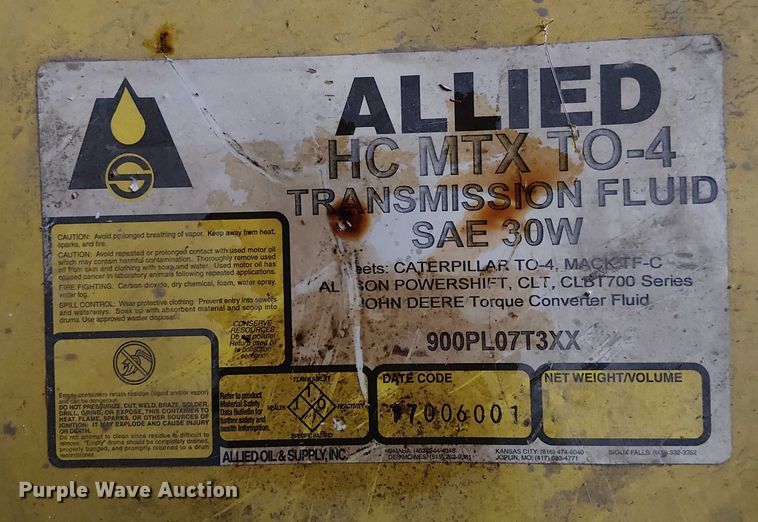 image for item FB4518 (2) barrels of transmission fluid