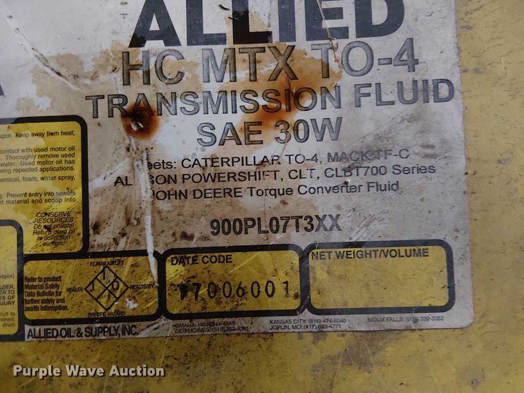 image for item FB4518 (2) barrels of transmission fluid