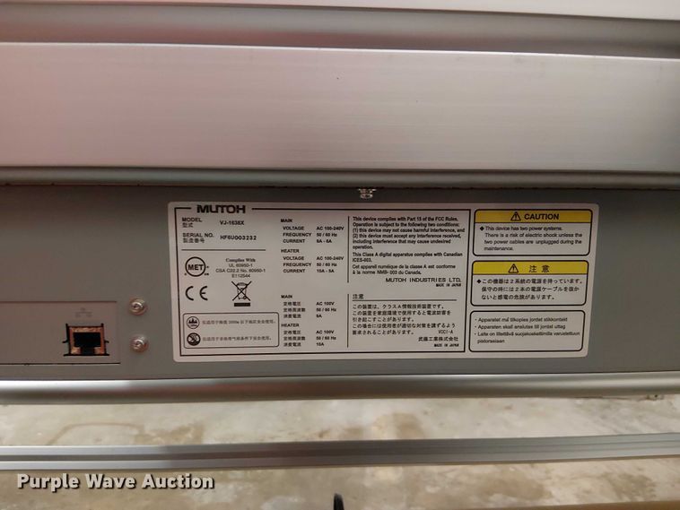 image for item FB4519 Mutoh TrafficJet plotter