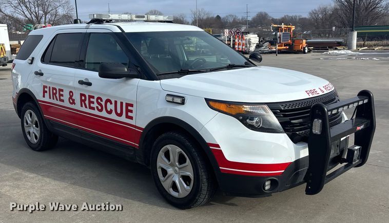 image for item FG1557 2015 Ford Explorer Police Interceptor SUV