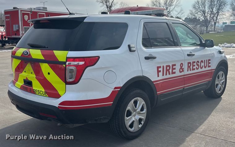 image for item FG1557 2015 Ford Explorer Police Interceptor SUV