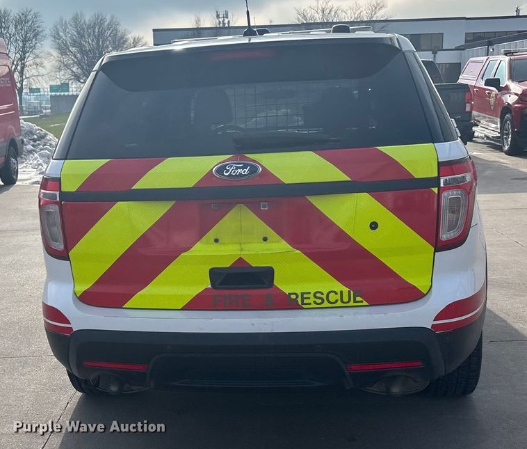 image for item FG1557 2015 Ford Explorer Police Interceptor SUV