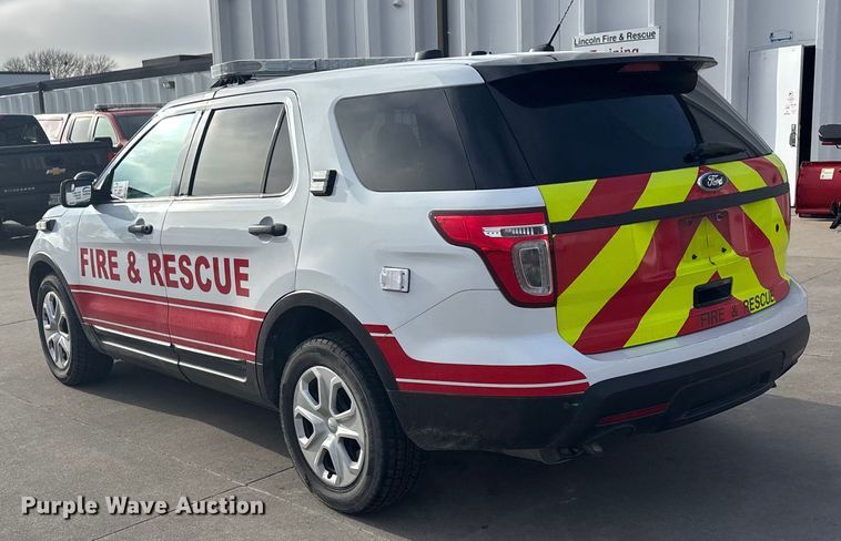 image for item FG1557 2015 Ford Explorer Police Interceptor SUV