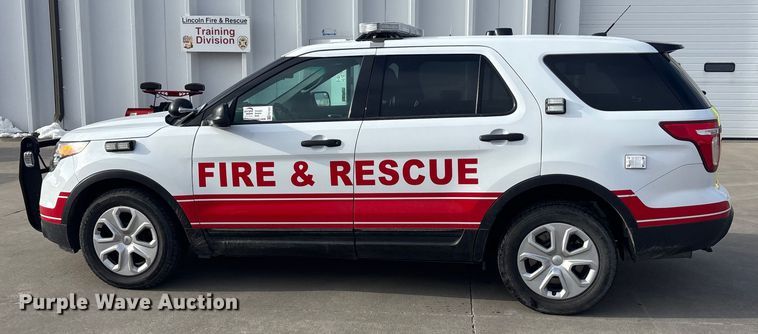 image for item FG1557 2015 Ford Explorer Police Interceptor SUV