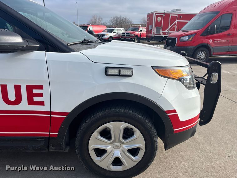 image for item FG1557 2015 Ford Explorer Police Interceptor SUV