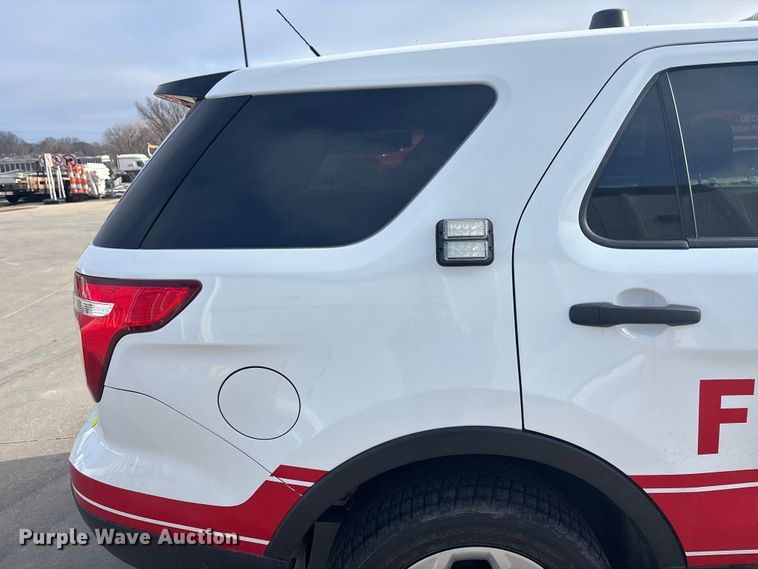 image for item FG1557 2015 Ford Explorer Police Interceptor SUV