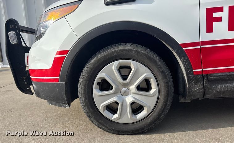 image for item FG1557 2015 Ford Explorer Police Interceptor SUV