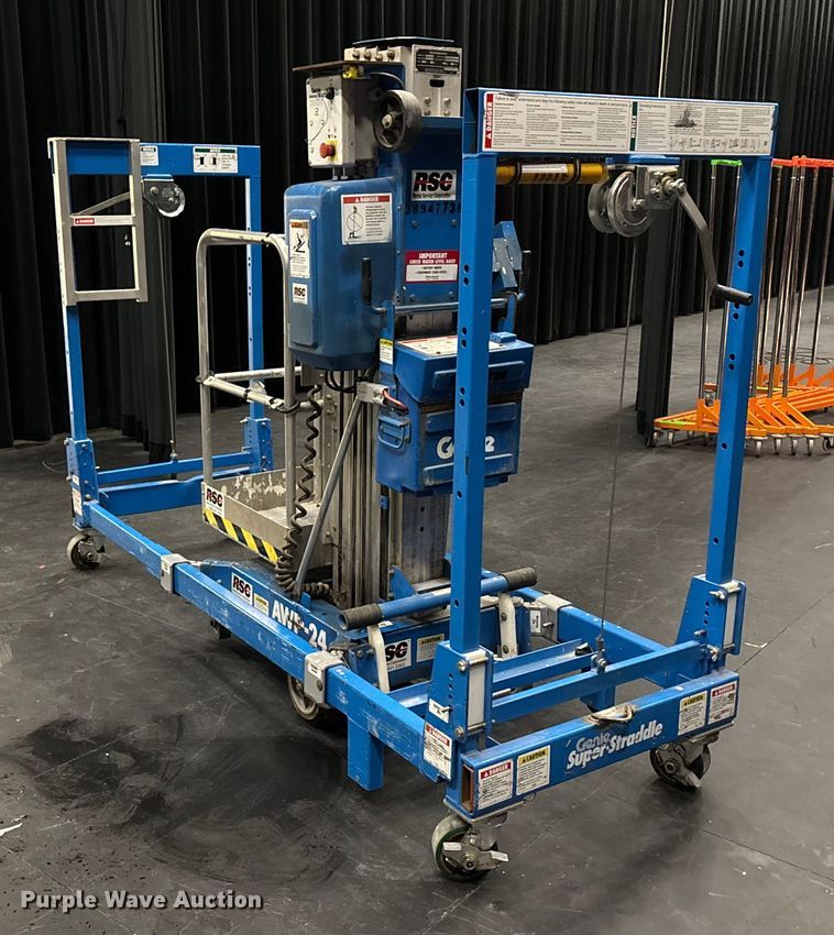 image for item FG1651 1998 Genie AWP-24 vertical lift