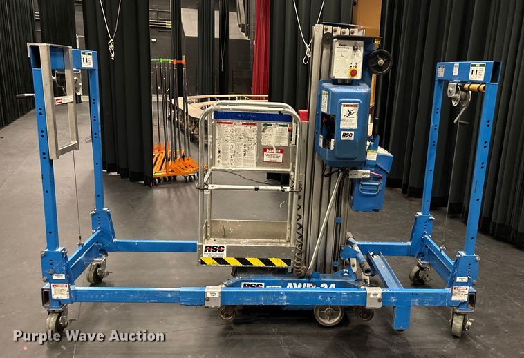 image for item FG1651 1998 Genie AWP-24 vertical lift