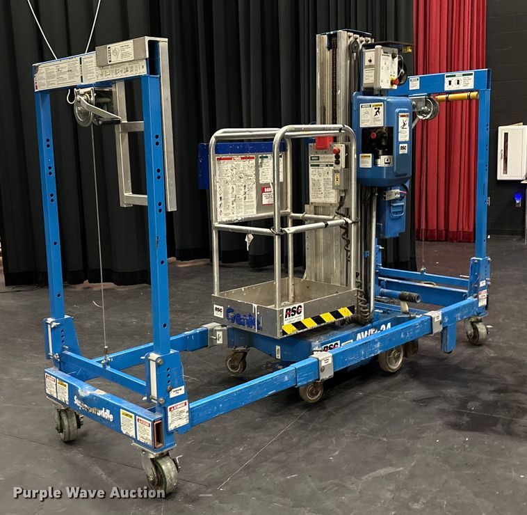 image for item FG1651 1998 Genie AWP-24 vertical lift