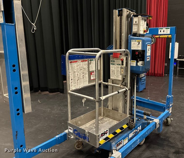 image for item FG1651 1998 Genie AWP-24 vertical lift