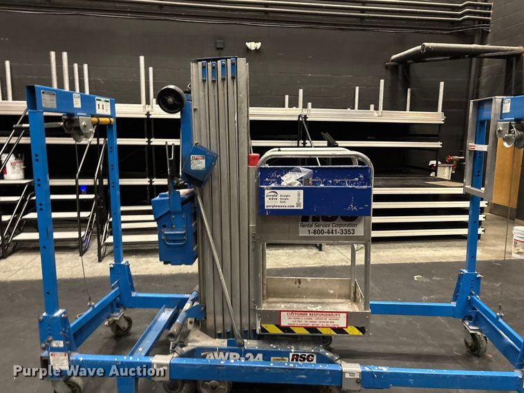 image for item FG1651 1998 Genie AWP-24 vertical lift