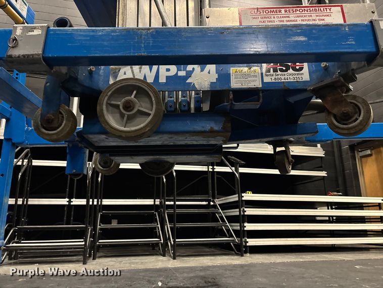 image for item FG1651 1998 Genie AWP-24 vertical lift