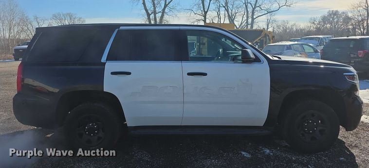 image for item FI0697 2018 Chevrolet Tahoe Police SUV
