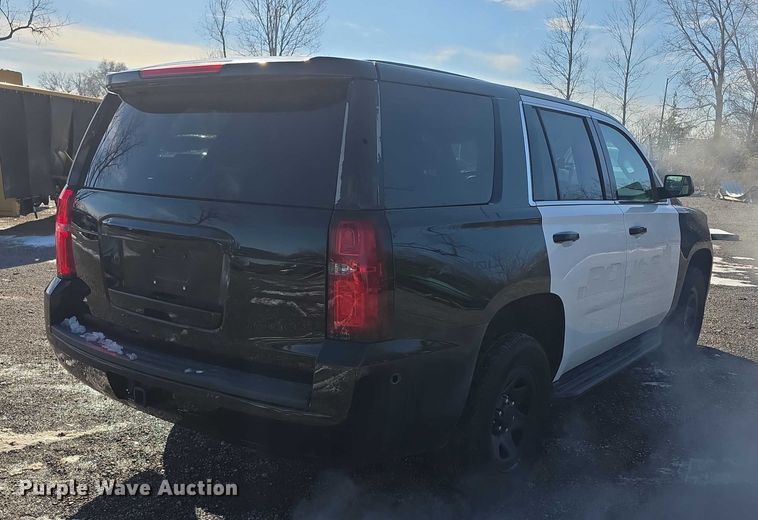 image for item FI0697 2018 Chevrolet Tahoe Police SUV