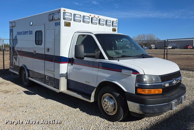 image for item FI0716 2016 Chevrolet Express 4500 ambulance