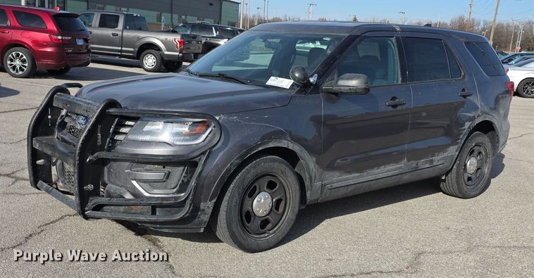 image for item FI0725 2019 Ford Explorer Police Interceptor SUV