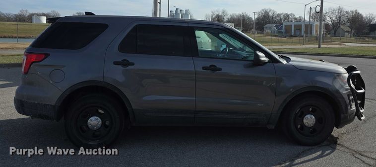 image for item FI0725 2019 Ford Explorer Police Interceptor SUV