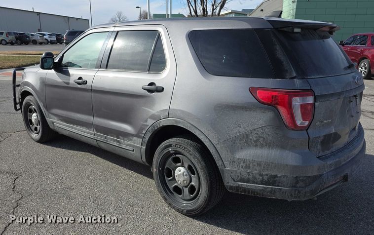 image for item FI0725 2019 Ford Explorer Police Interceptor SUV
