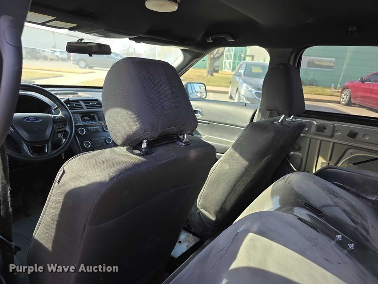 image for item FI0725 2019 Ford Explorer Police Interceptor SUV