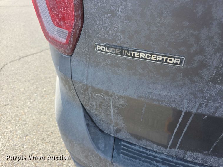 image for item FI0725 2019 Ford Explorer Police Interceptor SUV