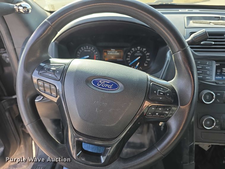 image for item FI0725 2019 Ford Explorer Police Interceptor SUV