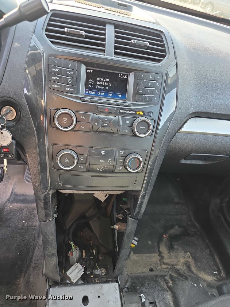 image for item FI0725 2019 Ford Explorer Police Interceptor SUV