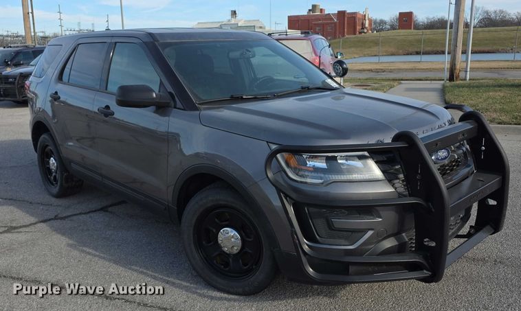 image for item FI0726 2018 Ford Explorer Police Interceptor SUV