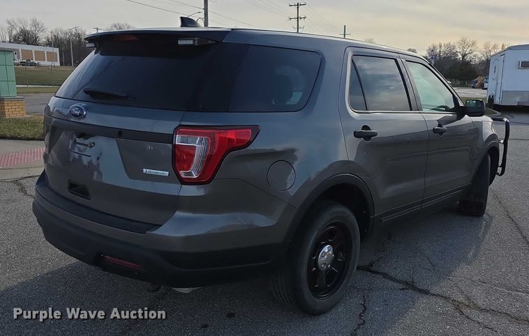image for item FI0726 2018 Ford Explorer Police Interceptor SUV