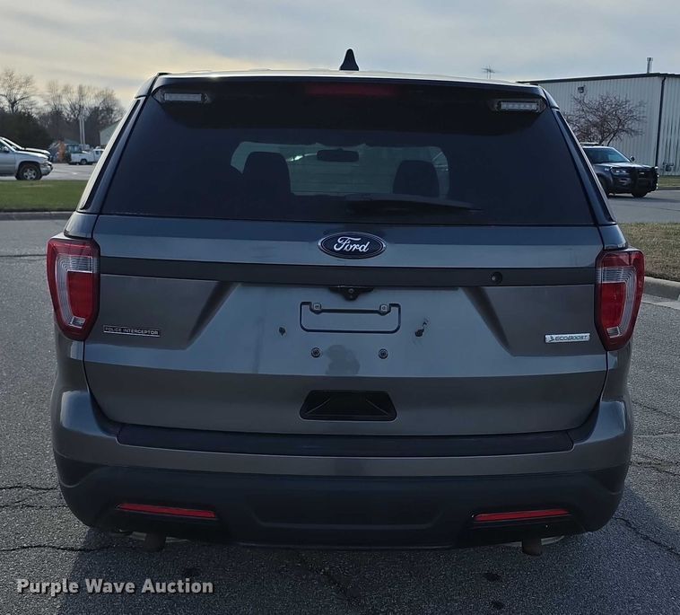 image for item FI0726 2018 Ford Explorer Police Interceptor SUV