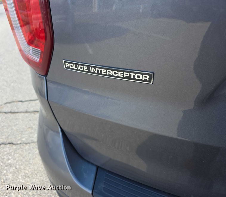 image for item FI0726 2018 Ford Explorer Police Interceptor SUV