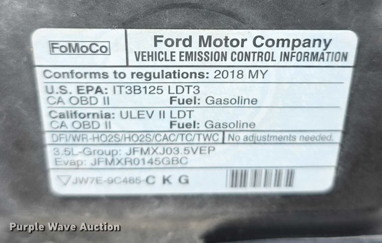 image for item FI0726 2018 Ford Explorer Police Interceptor SUV