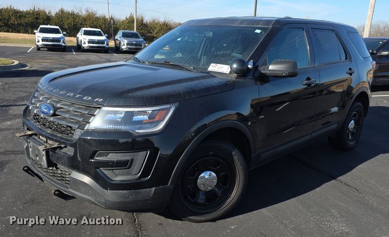 image for item FI0728 2018 Ford Explorer Police Interceptor SUV