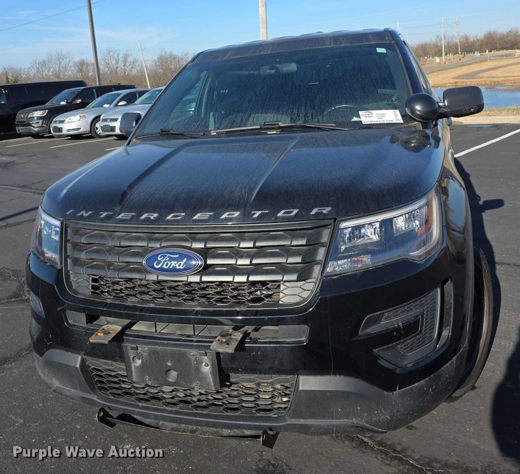 image for item FI0728 2018 Ford Explorer Police Interceptor SUV