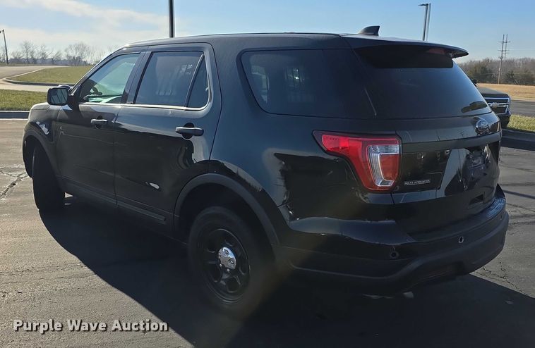 image for item FI0728 2018 Ford Explorer Police Interceptor SUV