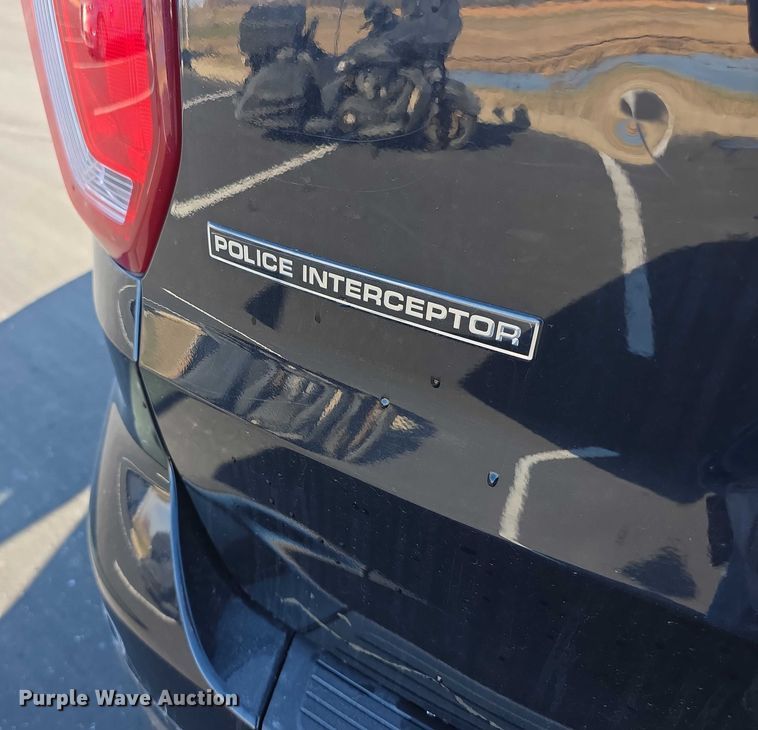 image for item FI0728 2018 Ford Explorer Police Interceptor SUV