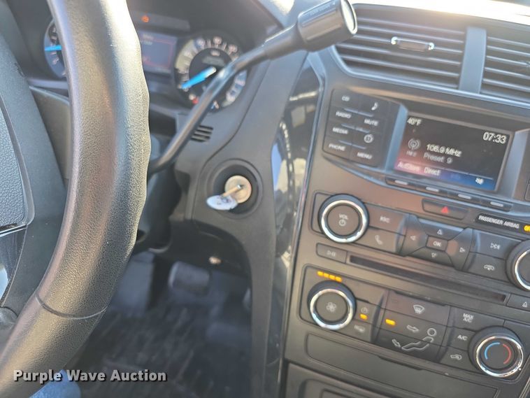 image for item FI0728 2018 Ford Explorer Police Interceptor SUV