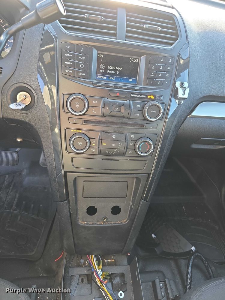 image for item FI0728 2018 Ford Explorer Police Interceptor SUV