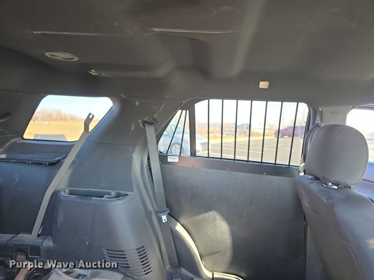 image for item FI0728 2018 Ford Explorer Police Interceptor SUV