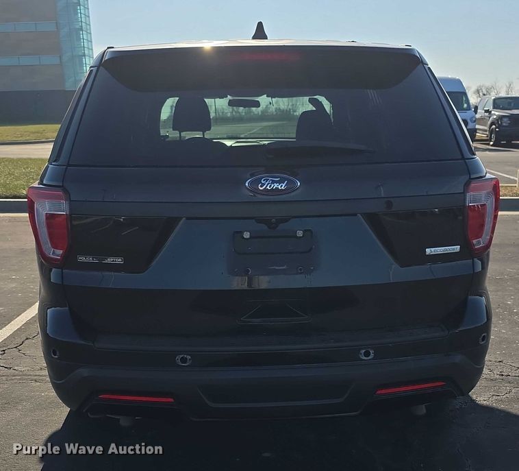 image for item FI0729 2018 Ford Explorer Police Interceptor SUV