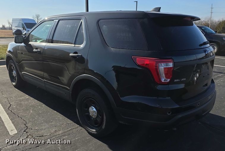 image for item FI0729 2018 Ford Explorer Police Interceptor SUV